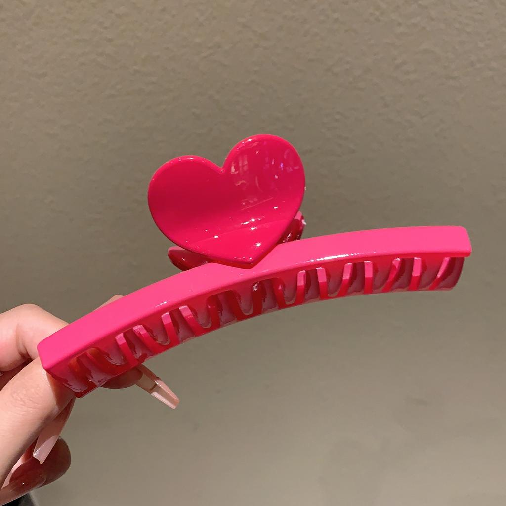 Prosty Szykowny Kolor Dopaminowy Plastikowy Klips do Włosów Koreański Aligator 5,1" Chwyt Krab Rekin Klamra Akcesoria do Włosów Nakrycie Głowy