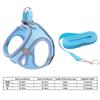 Pet Harness with Reflective Strip Cat Dog Harnesses And Leashes Set Adjustable Pet Harness Vest Pet Supplies for Outdoor Walking