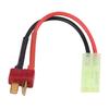 T Plug Male To Small Tamiya Female Connector Adapter 18AGW Silicone Cable RC Accessory