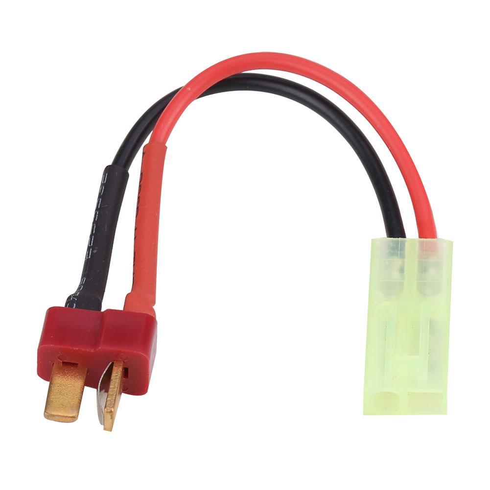T Plug Male To Small Tamiya Female Connector Adapter 18AGW Silicone Cable RC Accessory