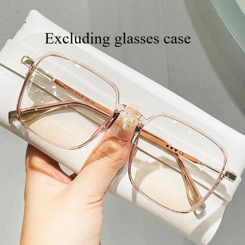 Korean Version Sunglasses Retro Square Large Frame Rice Nail Sunglasses Ins Men and Women Senior Sense Street Patting Glasses
