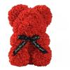 Valentine's Day Eternal Rose Teddy Bear Set - Artificial Flower Decor for Birthday, Anniversary & Romantic Gifts for Girlfriend