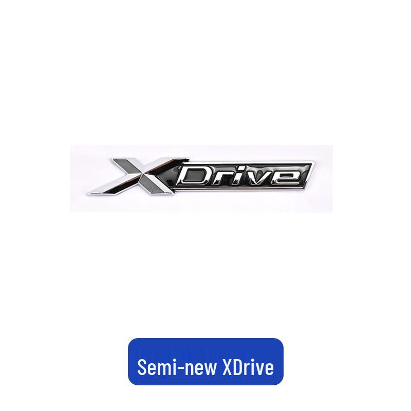Compatibile con BMW Serie 3/4/5/6/7, GT, Serie X (X1/X3/X4/X5) Emblema Stemma Auto Quattro Ruote Motrici XDRIVE