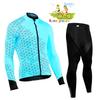 Maillot de Ciclismo de Manga Larga para Niños 2026 Otoño Conjunto de Maillot de Ciclismo para Niños Niño Niña Bicicleta MTB Ropa de Ciclismo Transpirable