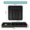 Expandable Cutlery Drawer Organizer Adjustable Utensil Tray 6 Compartment Flatware Storage Divider Kitchen Organization