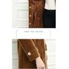 Warm and Fashionable Women's Hooded Sheepskin Fleece Coat with  Fur Collar