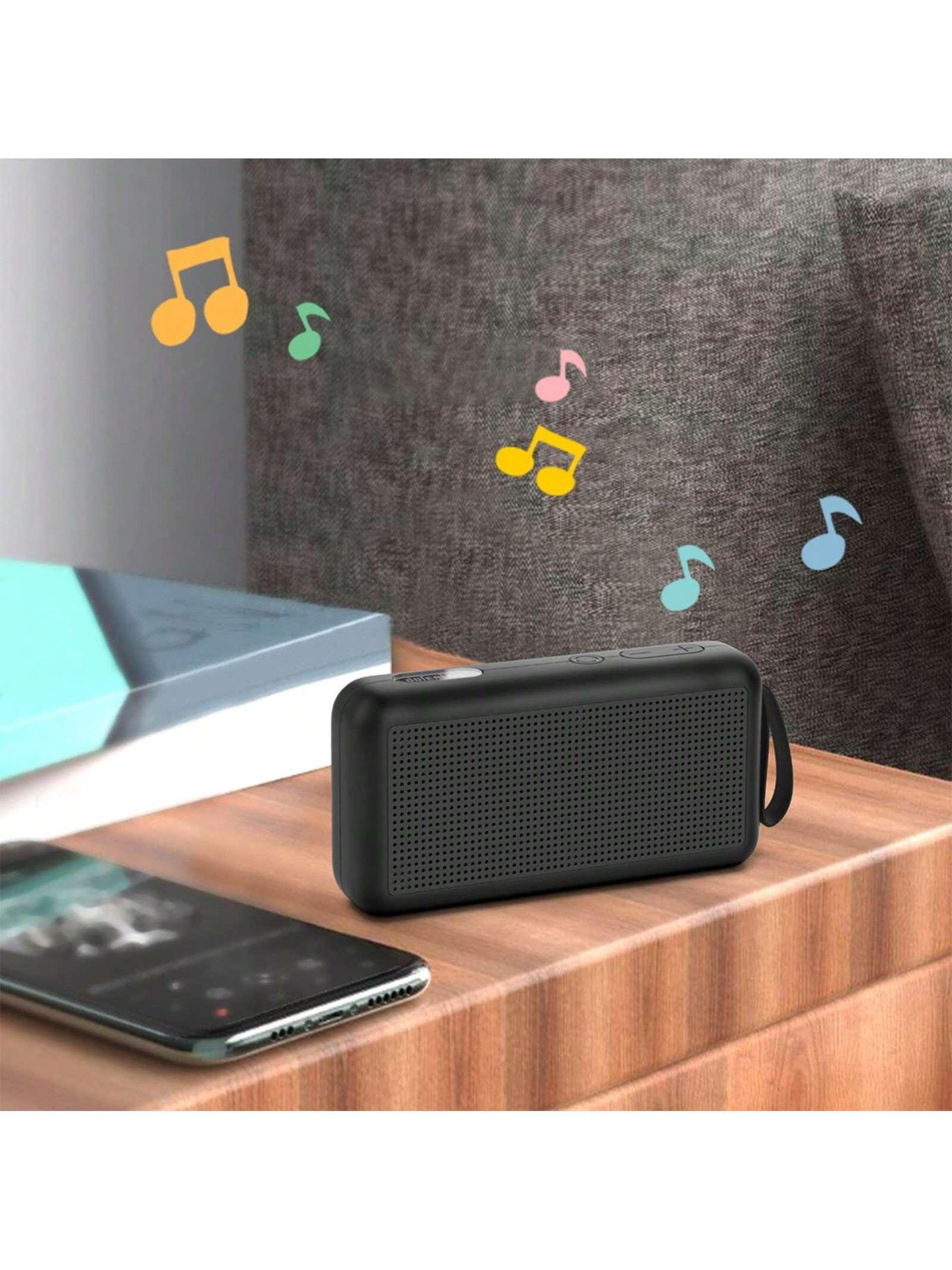 

Bluetooth Portable Subwoofer: Mini 5W Wireless Speaker with Superior Stereo Sound чорний