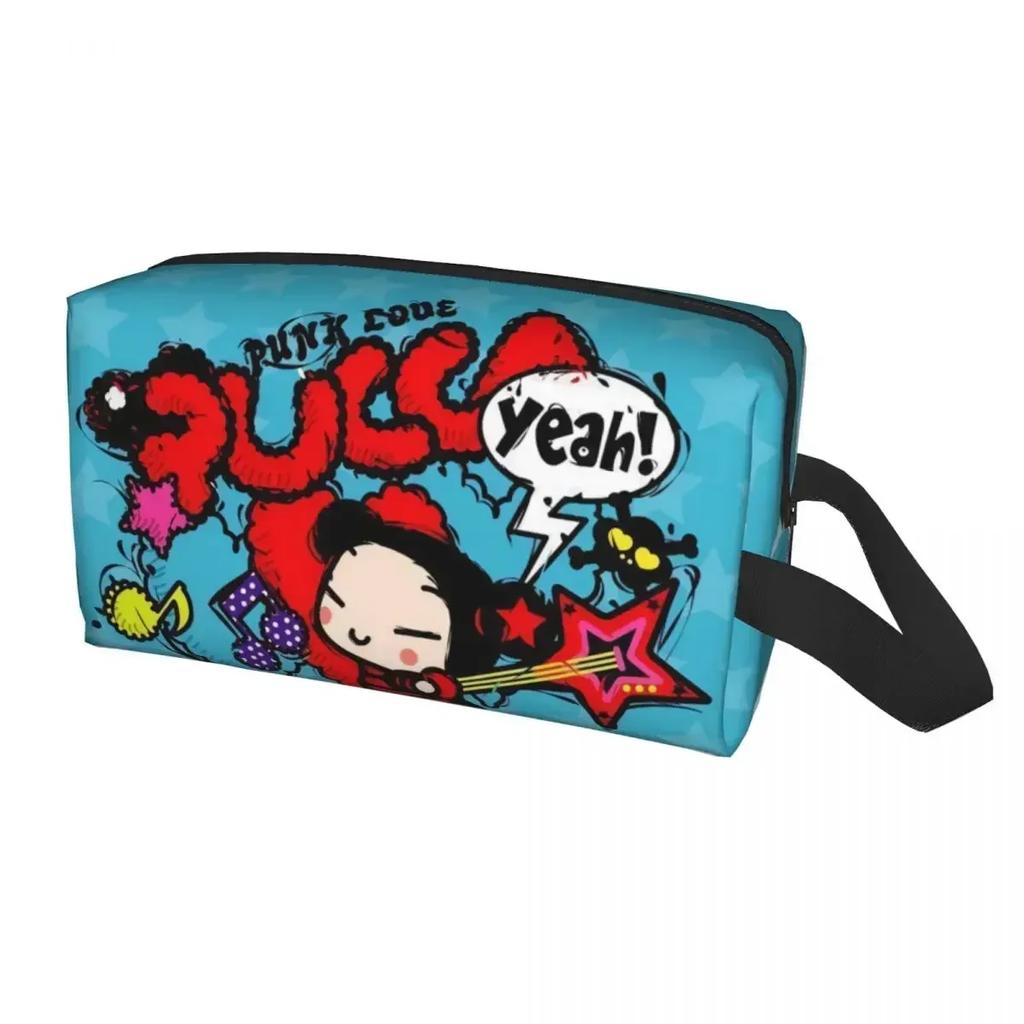 Pucca Kulturtasche Damen Make-up Kosmetik Organizer Damen Beauty Aufbewahrung Dopp Kit Etui