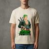 Men's High - Quality Soft Fabric Anime T - Shirt, One Piece Roronoa Zoro Three Sword Style Green Kimono Graphic Print Casual Tee