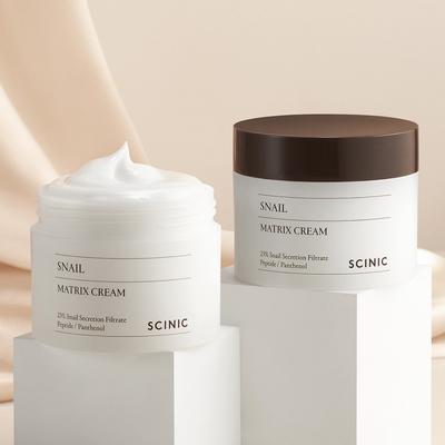 Snail Matrix Cream 120ML Large Capacity 1+1