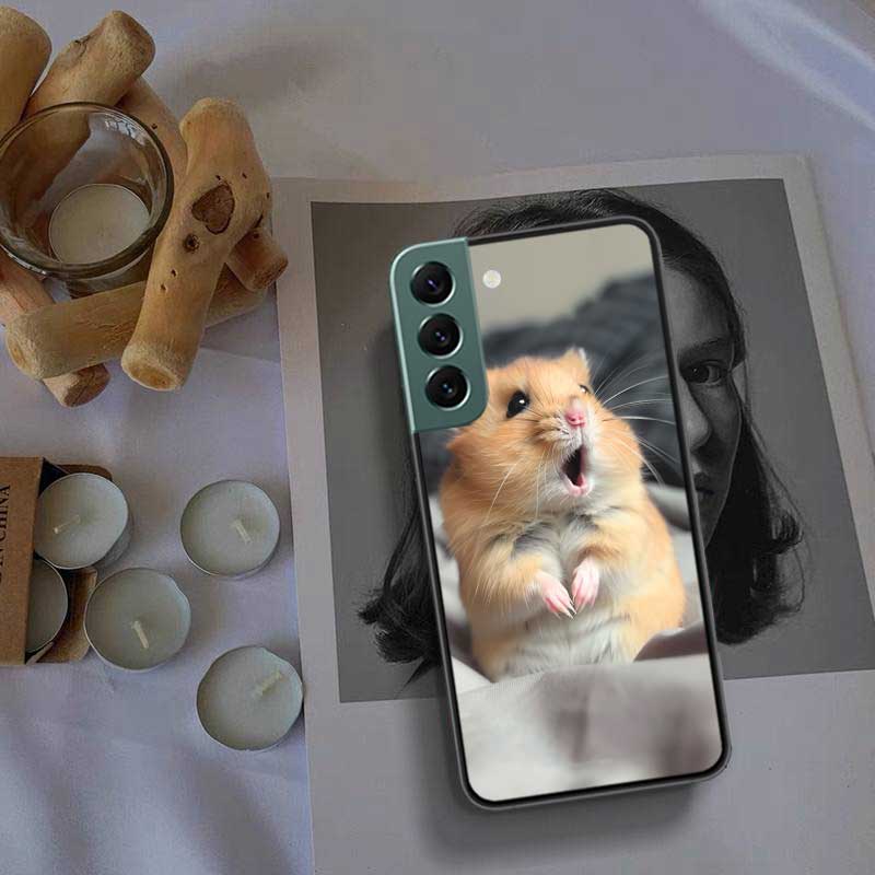 Hamsters With Hats Have Ears Phone Case For Samsung A17 A14 A24 A34 A54 A03S A04S A13 A23 A33 A53 A70 A50S A30 A40 A51 A41 A20E