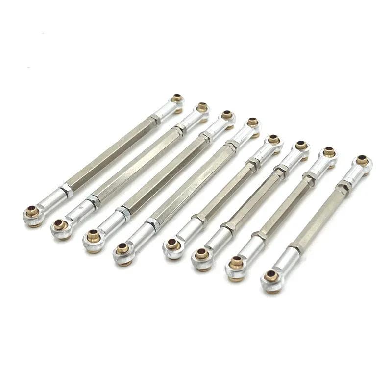 Metal RC Car Parts Upgrade Adjustable Chassis Linkage for MN Model 1/12 MN128 MN-128 Wrangler