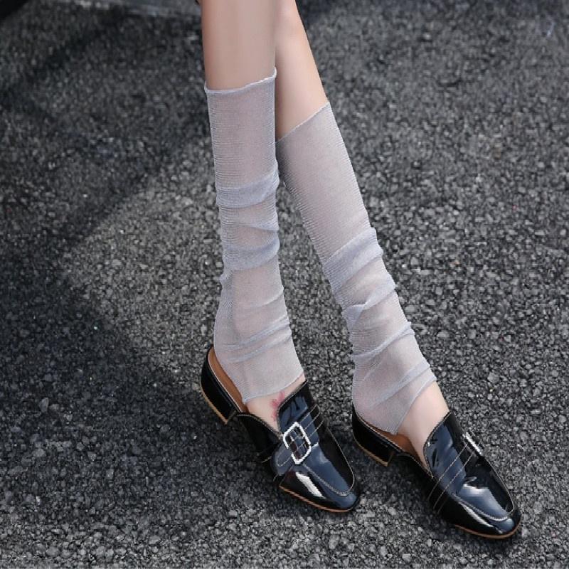 A Pair of Ice Sleeve Ice Silk Sun Sleeve UV Protection Female Driving Sleeve Lace Sleeve Foot Cover