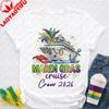 Mardi Gras Cruise Crew 2026 Matching Shirt Custom Cruise Tee Mardi Gras Cruise Top Family Shirts Trip Tee Oversized T Shirt  Y2k