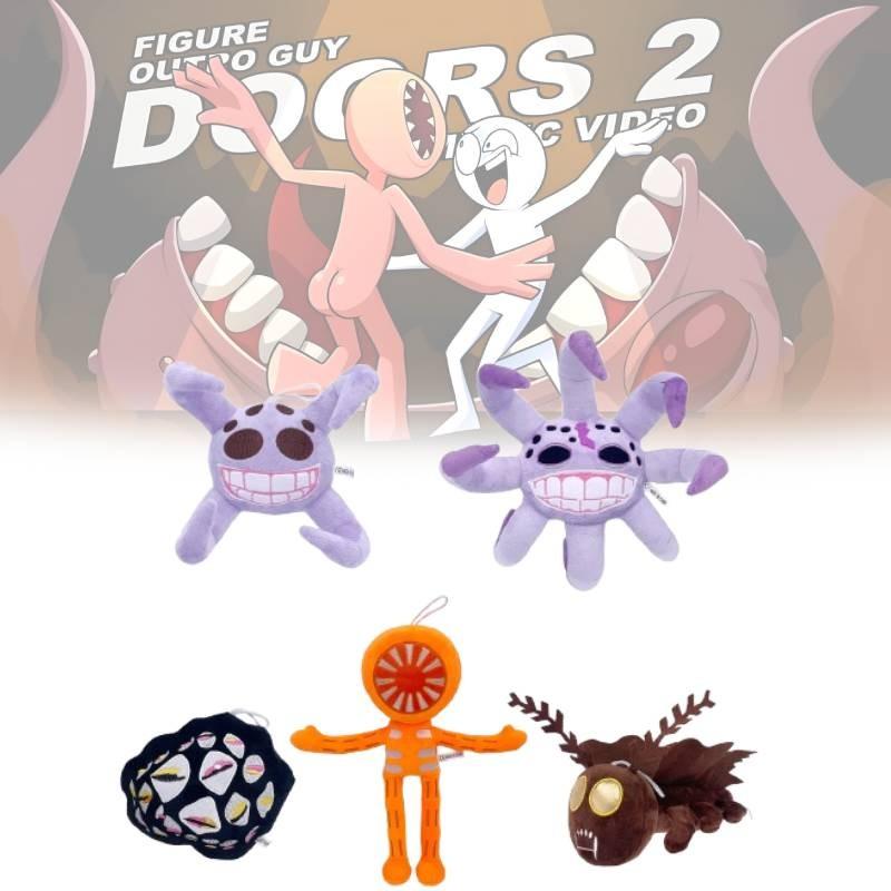 Adorable Doors Floor2 Moth Plush Toy For Gaming Enthusiasts Soft And Colorful