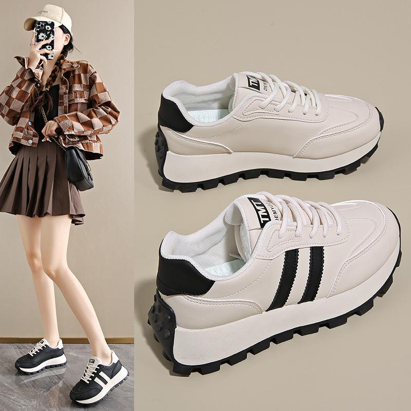 New shoes, dad shoes, Forrest Gump shoes for women's 66 students, excellent price, Korean version of casual running sports 88 tide spring 2025
