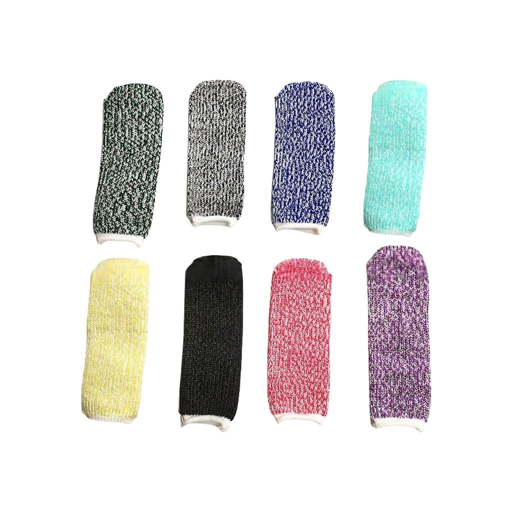 Pack Of 10 Cut Resistant Finger Cots For Kitchen Garden And Sculpture Protection With Breathable And Reusable Design