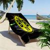 Vibrant BVB Logo Dynamic Background Beach Towel Outdoor Camping Beach Towel for Vacation Photos Quickdrying Swim Towel Swim Seaside Beach Comfort