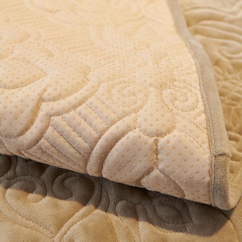 Autumn and Winter New Thickened Plush French Retro Sofa Cushion Seat Cushion Back Cover Four-season Universal Sofa Cover Cover
