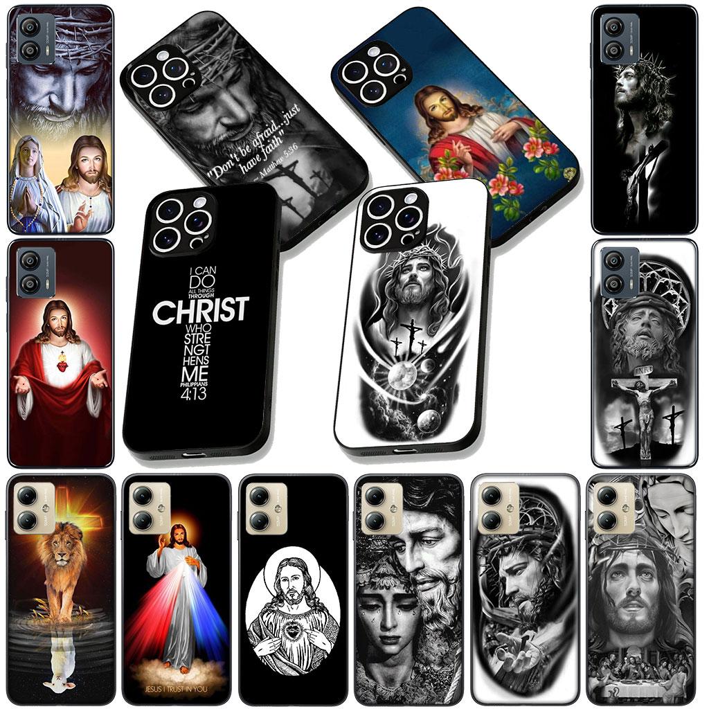 Phone Cover for Xiaomi Redmi 15 9A 9C NFC 7A 9T Note 9 8 7 8T 15c A5 Casing Case God Jesus Christian Jehovah Cross Christ