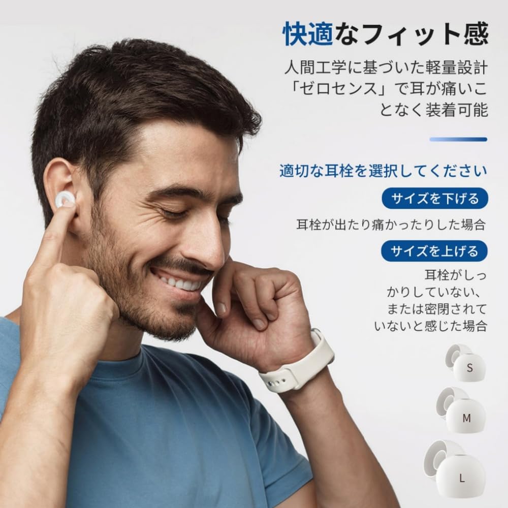 Earplugs for Sound Noise Good Good Sleep Noise Hearing Snoring Work Ear Made of 1 Pair L Size x 1 Set One Size Fits Sleeping, Insulation, Reduction,