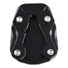#558E Motorcycle Kickstand Extension Foot Side Stand Enlarge Plate Pad for CFMOTO 450MT 450 MT 2024 2025 Accessories,C (Black)