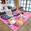 Gabby's Puppenhaus Muster Teppich, Innen-/Außenmatte, für Picknick, Spielzimmer, Schlafzimmer, Büro, Wohnzimmer, Heimdeko Teppich, Geburtstagsgeschenk