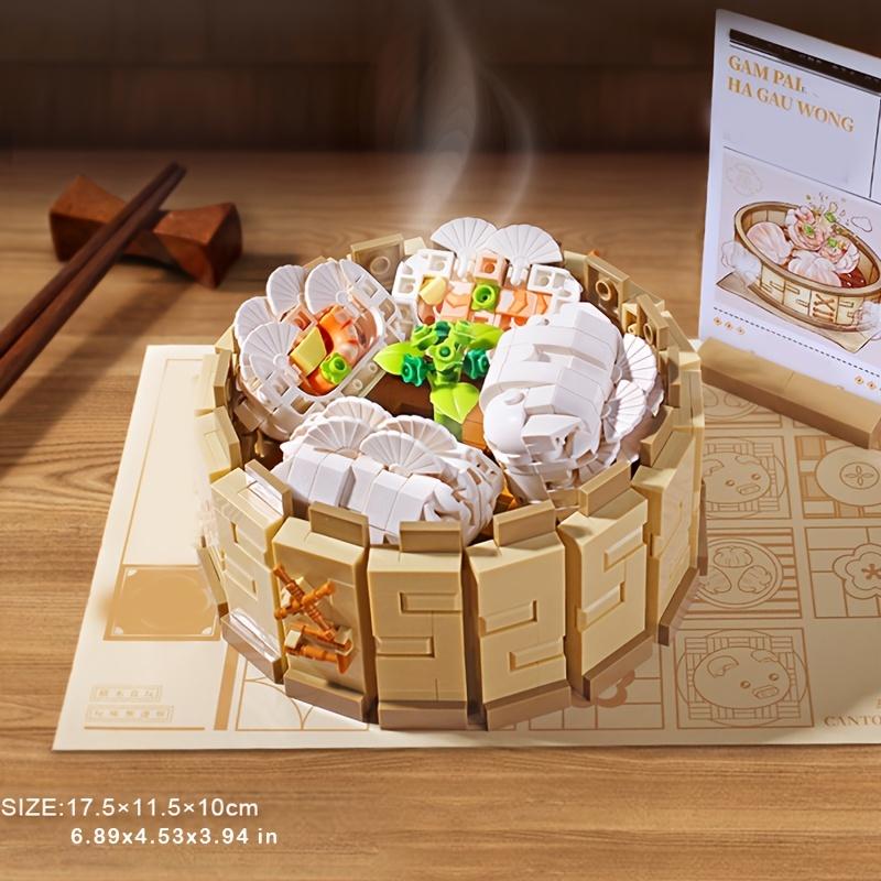 Chinese Culture Cantonese Cantonese Mini Building Blocks,Christmas And Thanksgiving Gifts