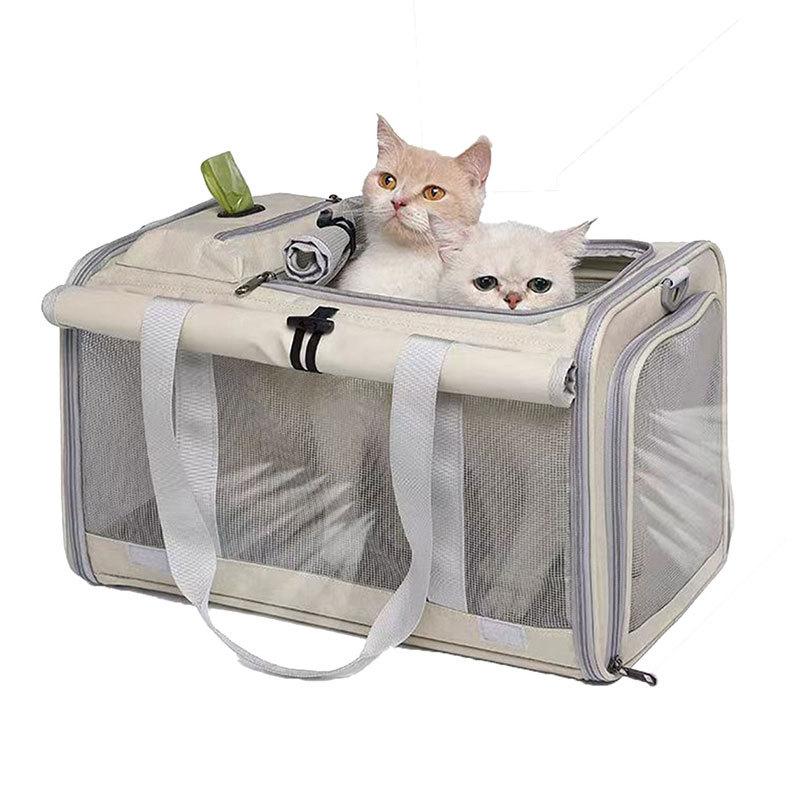 Cat Bag for Outdoor Use Portable Breathable Hand-held Pet Bags for Small Dogs Cat for Outdoor Travel Car Pet Bag