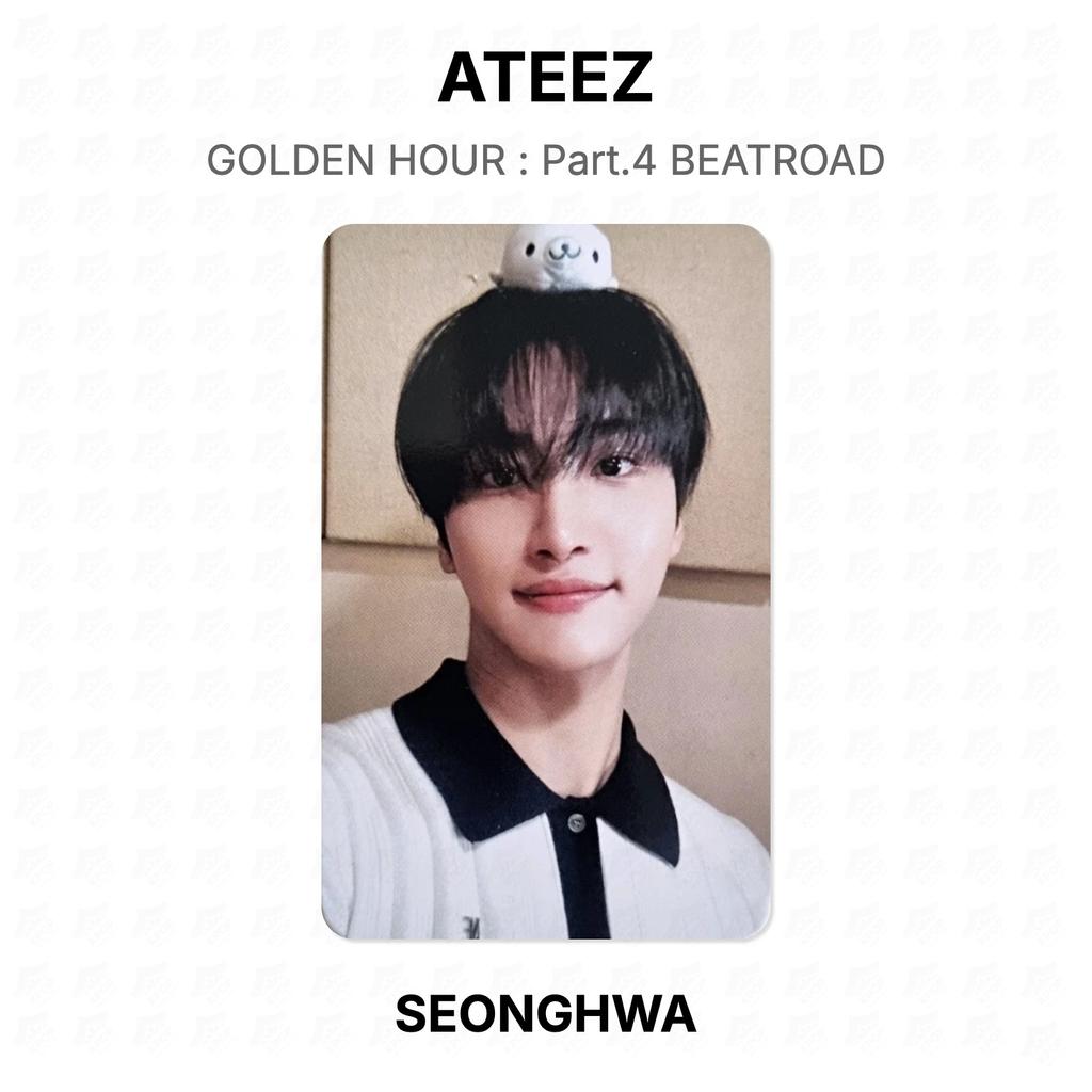ATEEZ GOLDENE STUNDE : Teil 4 BEATROAD Offizielle Fotokarte