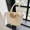 Stylish Large Capacity Woven Tote Bag For Women Perfect For Summer Casual Outings