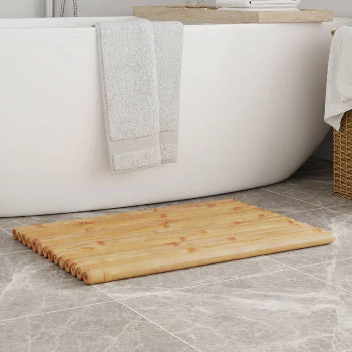 Bath Mats 2 Pcs 70x50 Cm Bamboo