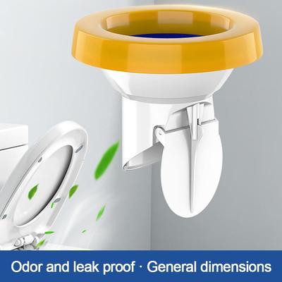 Toilet Flange Ring Closestool Universal Anti-leak Drain Pipe Floor Outlet Spill Sealing Bowl