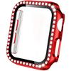 Cristal+Funda Para Apple Watch series 9 8 SE 7 6 5 4 3 parachoques Apple watch Funda 44mm 40mm 45mm 41mm iWatch 42mm 38mm Accesorios