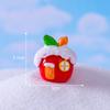 Cute Christmas Figurine Semi Manual Micro Landscape Ornament Diy Crystal Ball Ornament Colorful Old Man Bear Decoration