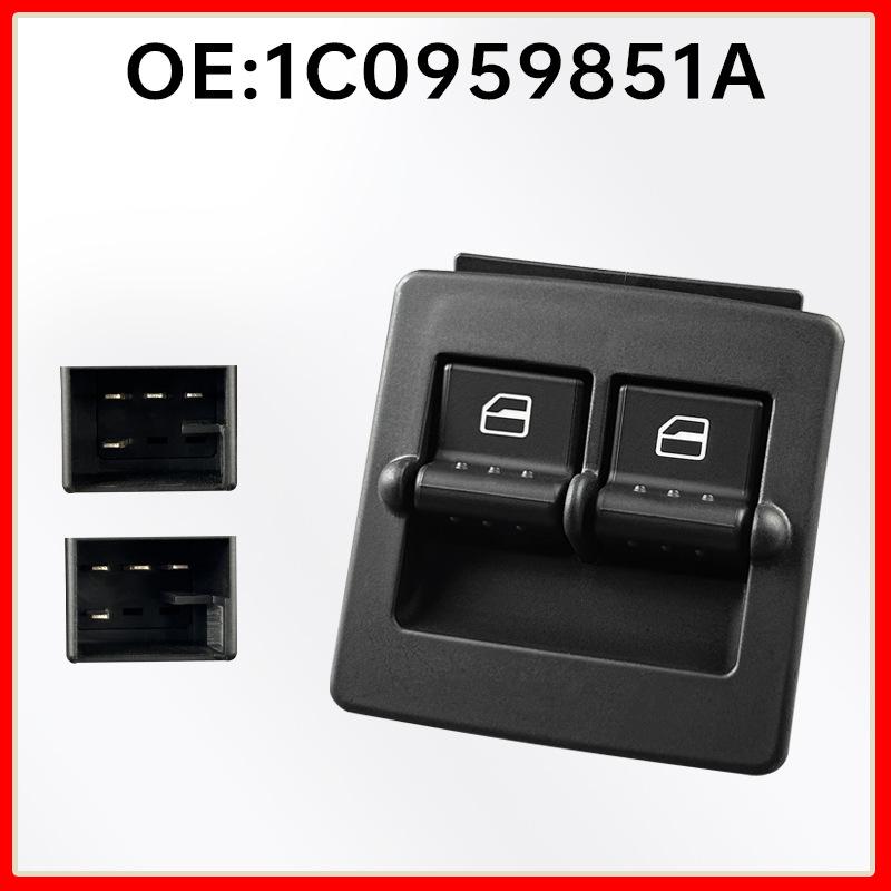 Driver s Side Window Regulator Switch for Old Model Volkswagen Beetle 1C0959851A