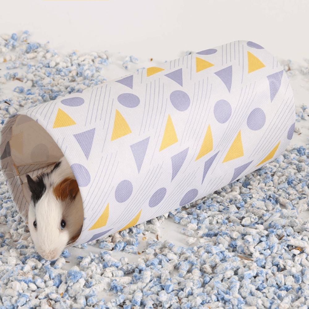 Tunnel Design Guinea Pig Tunnel Breathable Small Pet Hiding Toys Dutch Pig Toys  Small Pets