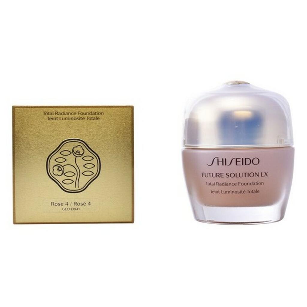 Shiseido, Future Solution LX, Radiance, Liquid Foundation, 04, Rose, SPF 15, 30 Ml
