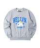 HELLVN H/V Smiledog Premium Brushed Sweatshirt_Gray (Gpm4-2Hva37)