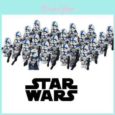 21 Stück Star Wars Legion Truppenkommandant ABS Kunststoff Bausteine