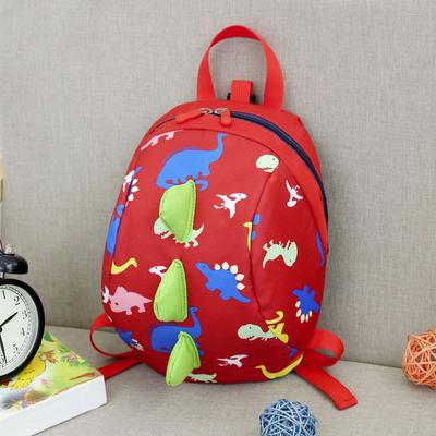 Boys And Girls Cartoon Cute Dinosaur Light Backpack Canvas Traveling Small Backpack Toddler School Bag