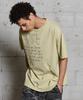HOODHOOD Three Alien Damaged Short Sleeve T-Shirt Sage Green