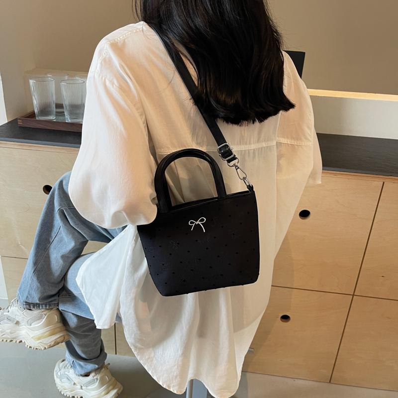 Женская холщовая сумка через плечо — фото 8