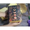 Handmade Leather Grimoire: Sun & Moon Book of Shadows