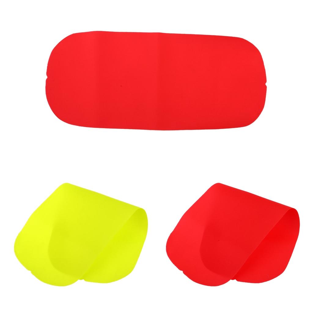 Scuba Diving SMB Surface Marker Buoy Safety Sausage Mending Repair Pad Patching - Red, as described