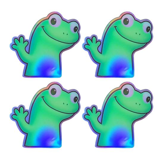 1/2/3/4/5/6/9/10/15Pcs Car Stickers Waterproof UV Resistant Strong Stickiness Self Adhesive Colorful Lizard Stickers Funny Decals