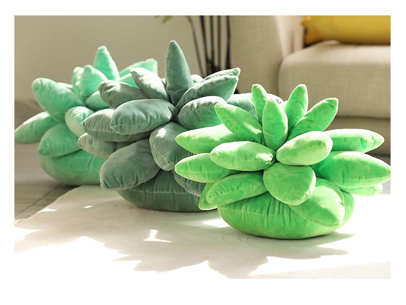 Cross-Border Succulent Plush Pillow Toy - Cute Plant Pillow for Kids