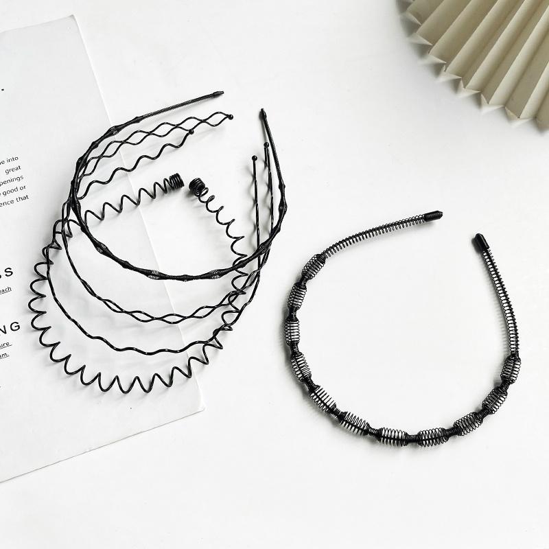 AISHG Non-slip Wash Wave Hair Bands for Women Invisible Movement Tide Simple Back Headwear Korean Hairband Girl Hair Accessories