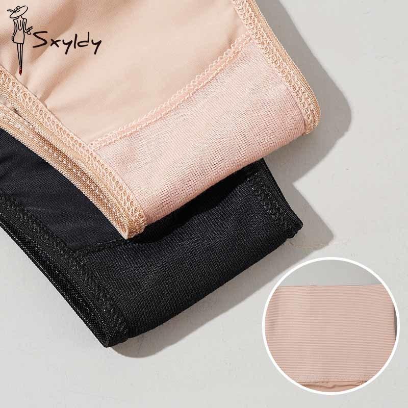 Womens High Waist Control Shaper Thongs Breathable Comfort Elastic Intimates Shapewear Panties Thongs High Waist Flat Belly