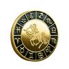 Single Zodiac Sign Commemorative Coin, Individual Constellation Collectible Medal, 40mm Diameter Astrology Souvenir Coin for Collection & Gift